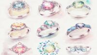 The Art of Maintaining the Lustrous Allure of Your Coloured Gemstone Rings