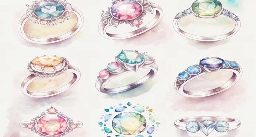 The Art of Maintaining the Lustrous Allure of Your Coloured Gemstone Rings
